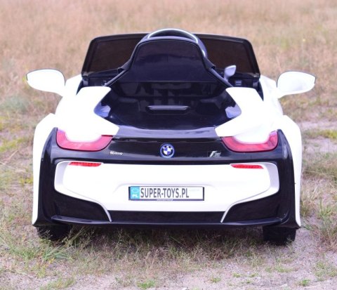 ORYGINALNE BMW I8 - MIĘKKIE KOŁA, MIĘKKIE SIEDZENIE/JE1001 ORYGINALNE BMW I8 - MIĘKKIE KOŁA, MIĘKKIE SIEDZENIE/JE1001