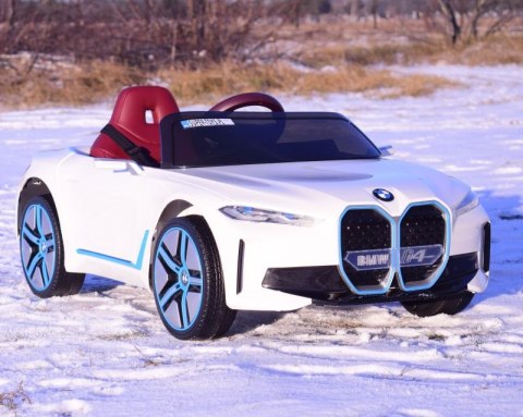 BMW i4 NA AKUMULATOR, PEŁNA WERSJA Z WALIZKĄ/JE1009 BMW i4 NA AKUMULATOR, PEŁNA WERSJA Z WALIZKĄ/JE1009