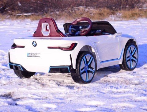 BMW i4 NA AKUMULATOR, PEŁNA WERSJA Z WALIZKĄ/JE1009 BMW i4 NA AKUMULATOR, PEŁNA WERSJA Z WALIZKĄ/JE1009