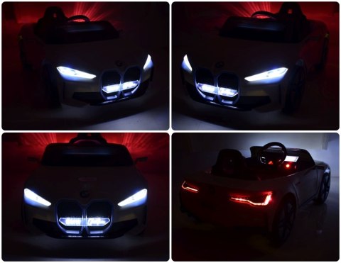 BMW i4 NA AKUMULATOR, PEŁNA WERSJA Z WALIZKĄ/JE1009 BMW i4 NA AKUMULATOR, PEŁNA WERSJA Z WALIZKĄ/JE1009