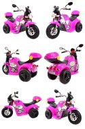 MOTOR CHOPPER STRIKE Z KUFERKIEM, KOGUTEM I POLICYJNYMI DŹWIĘKAMI/TR1508B