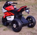 DUŻY MOTOR ŚCIGACZ STRONG 2 EXCLUSIVE, ŚWIECĄCE KOŁA, 3 KOŁOWY/HT5188