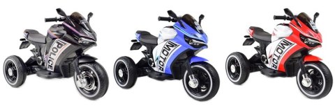DUŻY MOTOR ŚCIGACZ STRONG 2 EXCLUSIVE, ŚWIECĄCE KOŁA, 3 KOŁOWY/HT6188 DUŻY MOTOR ŚCIGACZ STRONG 2 EXCLUSIVE, ŚWIECĄCE KOŁA, 3 KOŁOWY/HT6188