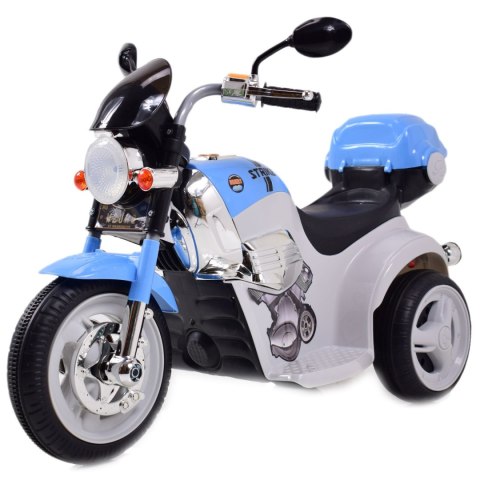 MOTOR CHOPPER STRIKE Z KUFERKIEM, KOGUTEM I POLICYJNYMI DŹWIĘKAMI/TR1508B MOTOR CHOPPER STRIKE Z KUFERKIEM, KOGUTEM I POLICYJNYMI DŹWIĘKAMI/TR1508B