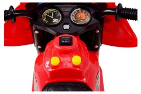 Motorek dla maluszka, dźwięki, światła, miękkie siedzenie/LL1188 Motorek dla maluszka, dźwięki, światła, miękkie siedzenie/LL1188