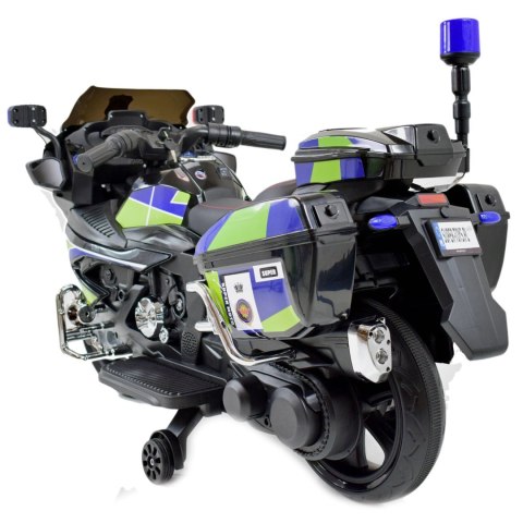 MEGA MOTOR POLICYJNY NA AKUMULATOR, KOGUT, MEGAFON, MOC/BEJ8188 MEGA MOTOR POLICYJNY NA AKUMULATOR, KOGUT, MEGAFON, MOC/BEJ8188