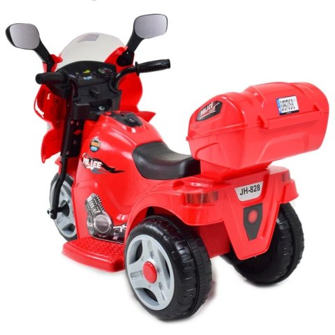 MOTOR NA AKUMULATOR ŚCIGACZ, DŹWIĘKI, ŚWIATŁA/HJ828 MOTOR NA AKUMULATOR ŚCIGACZ, DŹWIĘKI, ŚWIATŁA/HJ828