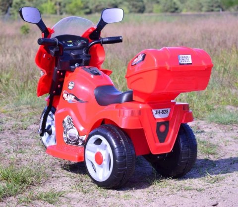 MOTOR NA AKUMULATOR ŚCIGACZ, DŹWIĘKI, ŚWIATŁA/HJ828 MOTOR NA AKUMULATOR ŚCIGACZ, DŹWIĘKI, ŚWIATŁA/HJ828