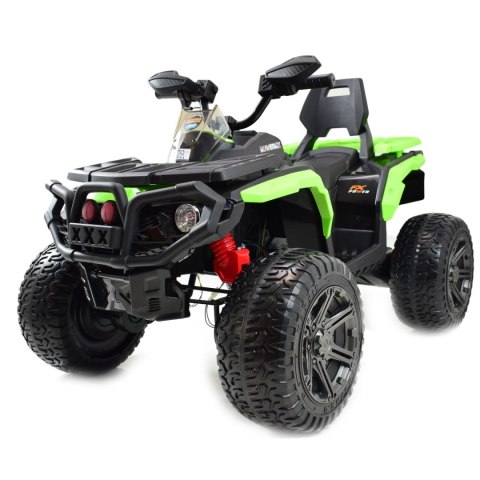 MEGA WIELKI QUAD MAVERICK Z NAPĘDEM 4X4, AMORTYZATORY, MIĘKKIE KOŁA, GAZ W MANETCE, HAMULEC/BBH3588 MEGA WIELKI QUAD MAVERICK Z NAPĘDEM 4X4, AMORTYZATORY, MIĘKKIE KOŁA, GAZ W MANETCE, HAMULEC/BBH3588