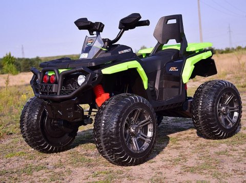 MEGA WIELKI QUAD MAVERICK Z NAPĘDEM 4X4, AMORTYZATORY, MIĘKKIE KOŁA, GAZ W MANETCE, HAMULEC/BBH3588 MEGA WIELKI QUAD MAVERICK Z NAPĘDEM 4X4, AMORTYZATORY, MIĘKKIE KOŁA, GAZ W MANETCE, HAMULEC/BBH3588