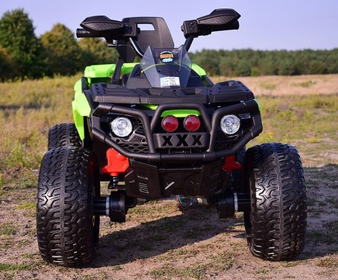 MEGA WIELKI QUAD MAVERICK Z NAPĘDEM 4X4, AMORTYZATORY, MIĘKKIE KOŁA, GAZ W MANETCE, HAMULEC/BBH3588 MEGA WIELKI QUAD MAVERICK Z NAPĘDEM 4X4, AMORTYZATORY, MIĘKKIE KOŁA, GAZ W MANETCE, HAMULEC/BBH3588