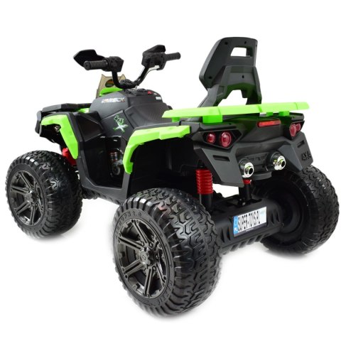 MEGA WIELKI QUAD MAVERICK Z NAPĘDEM 4X4, AMORTYZATORY, MIĘKKIE KOŁA, GAZ W MANETCE, HAMULEC/BBH3588 MEGA WIELKI QUAD MAVERICK Z NAPĘDEM 4X4, AMORTYZATORY, MIĘKKIE KOŁA, GAZ W MANETCE, HAMULEC/BBH3588