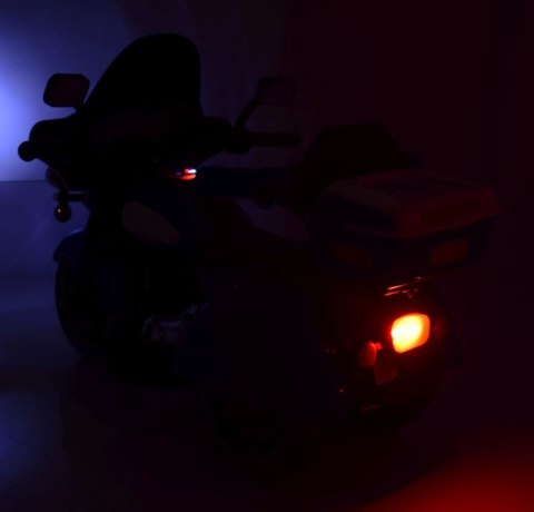 MOTOR CHOPPER NA AKUMULATOR Z OPARCIEM DŹWIĘKI, DWA SILNIKI/609 MOTOR CHOPPER NA AKUMULATOR Z OPARCIEM DŹWIĘKI, DWA SILNIKI/609