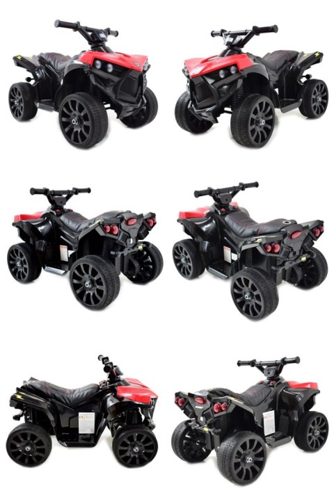 Quad na akumulator, miękkie koła EVA, miękkie siedzenie, dwa akumulatory, dźwięki/RBT570 Quad na akumulator, miękkie koła EVA, miękkie siedzenie, dwa akumulatory, dźwięki/RBT570