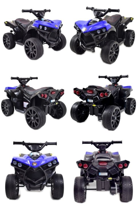 Quad na akumulator, miękkie koła EVA, miękkie siedzenie, dwa akumulatory, dźwięki/RBT570 Quad na akumulator, miękkie koła EVA, miękkie siedzenie, dwa akumulatory, dźwięki/RBT570