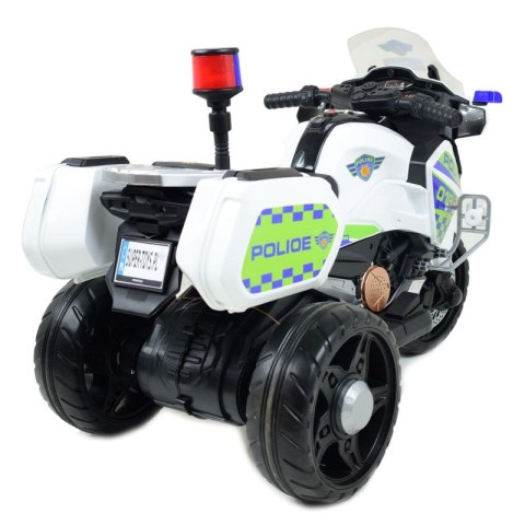 SZYBKI MOTOR POLICYJNY Z KOGUTEM, MIĘKKIE KOŁA, DŹWIĘKI, DWA SILNIKI, PILOT/NT5188 SZYBKI MOTOR POLICYJNY Z KOGUTEM, MIĘKKIE KOŁA, DŹWIĘKI, DWA SILNIKI, PILOT/NT5188