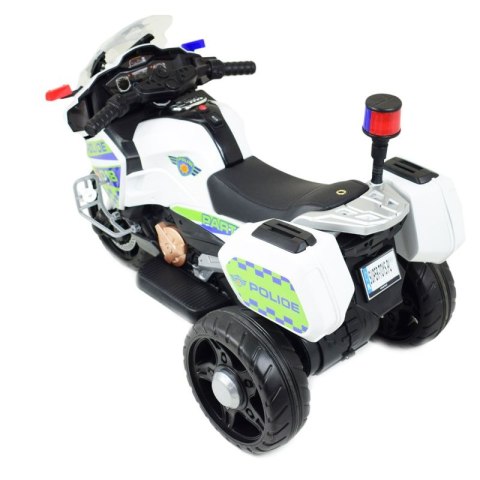 SZYBKI MOTOR POLICYJNY Z KOGUTEM, MIĘKKIE KOŁA, DŹWIĘKI, DWA SILNIKI, PILOT/NT5188 SZYBKI MOTOR POLICYJNY Z KOGUTEM, MIĘKKIE KOŁA, DŹWIĘKI, DWA SILNIKI, PILOT/NT5188