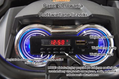 MEGA WIELKI QUAD, AMORTYZATORY, POMPOWANE KOŁA, PILOT, WOLNY START, RADIO/0906-AIR MEGA WIELKI QUAD, AMORTYZATORY, POMPOWANE KOŁA, PILOT, WOLNY START, RADIO/0906-AIR