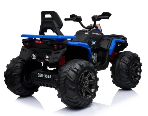 MEGA WIELKI QUAD MAVERICK Z NAPĘDEM 4X4, AMORTYZATORY, MIĘKKIE KOŁA,/BBH3588 MEGA WIELKI QUAD MAVERICK Z NAPĘDEM 4X4, AMORTYZATORY, MIĘKKIE KOŁA,/BBH3588