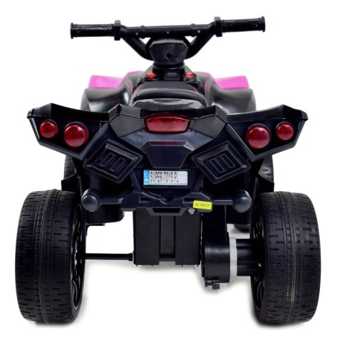 Quad na akumulator, miękkie koła EVA, miękkie siedzenie, dwa akumulatory, dźwięki/RBT570 Quad na akumulator, miękkie koła EVA, miękkie siedzenie, dwa akumulatory, dźwięki/RBT570
