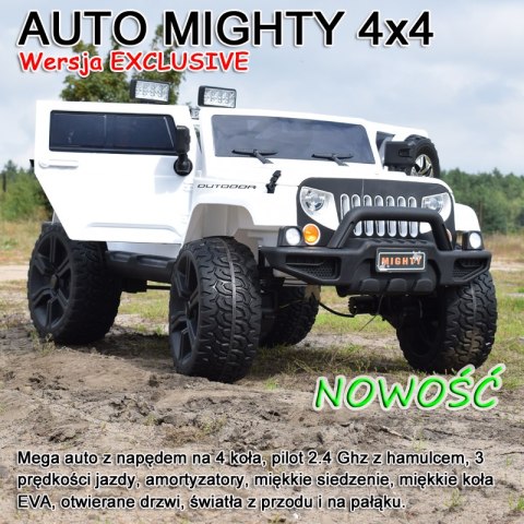 MEGA DZIP MIGHTY, NAPĘD 4X4, WOLNY START, MIĘKKIE KOŁA, EXCLUSIVE/HL-1668 MEGA DZIP MIGHTY, NAPĘD 4X4, WOLNY START, MIĘKKIE KOŁA, EXCLUSIVE/HL-1668