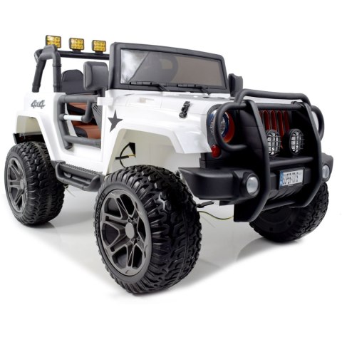 MEGA JEEP 4X4 Z REDUKTOREM NAPĘDU EXCLUSIVE, WOLNY START,MIĘKKIE KOŁA, 2x12V 10 Ah/WXE1688 MEGA JEEP 4X4 Z REDUKTOREM NAPĘDU EXCLUSIVE, WOLNY START,MIĘKKIE KOŁA, 2x12V 10 Ah/WXE1688