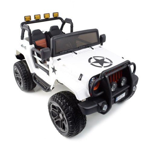 MEGA JEEP 4X4 Z REDUKTOREM NAPĘDU EXCLUSIVE, WOLNY START,MIĘKKIE KOŁA, 2x12V 10 Ah/WXE1688 MEGA JEEP 4X4 Z REDUKTOREM NAPĘDU EXCLUSIVE, WOLNY START,MIĘKKIE KOŁA, 2x12V 10 Ah/WXE1688