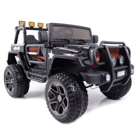 MEGA JEEP 4X4 Z REDUKTOREM NAPĘDU EXCLUSIVE, WOLNY START,MIĘKKIE KOŁA, 2x12V 10 Ah/WXE1688 MEGA JEEP 4X4 Z REDUKTOREM NAPĘDU EXCLUSIVE, WOLNY START,MIĘKKIE KOŁA, 2x12V 10 Ah/WXE1688