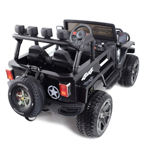 MEGA JEEP 4X4 Z REDUKTOREM NAPĘDU EXCLUSIVE, WOLNY START,MIĘKKIE KOŁA, 2x12V 10 Ah/WXE1688 MEGA JEEP 4X4 Z REDUKTOREM NAPĘDU EXCLUSIVE, WOLNY START,MIĘKKIE KOŁA, 2x12V 10 Ah/WXE1688