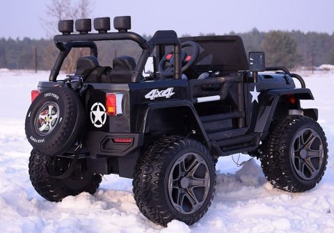 MEGA JEEP 4X4 Z REDUKTOREM NAPĘDU EXCLUSIVE, WOLNY START,MIĘKKIE KOŁA, 2x12V 10 Ah/WXE1688 MEGA JEEP 4X4 Z REDUKTOREM NAPĘDU EXCLUSIVE, WOLNY START,MIĘKKIE KOŁA, 2x12V 10 Ah/WXE1688