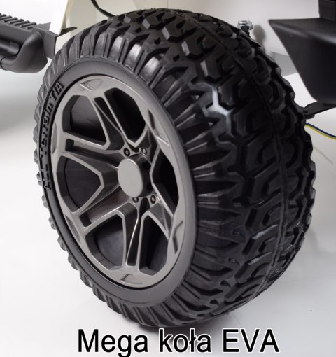 MEGA JEEP 4X4 Z REDUKTOREM NAPĘDU EXCLUSIVE, WOLNY START,MIĘKKIE KOŁA, 2x12V 10 Ah/WXE1688 MEGA JEEP 4X4 Z REDUKTOREM NAPĘDU EXCLUSIVE, WOLNY START,MIĘKKIE KOŁA, 2x12V 10 Ah/WXE1688