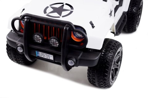 MEGA JEEP 4X4 Z REDUKTOREM NAPĘDU EXCLUSIVE, WOLNY START,MIĘKKIE KOŁA, 2x12V 10 Ah/WXE1688 MEGA JEEP 4X4 Z REDUKTOREM NAPĘDU EXCLUSIVE, WOLNY START,MIĘKKIE KOŁA, 2x12V 10 Ah/WXE1688