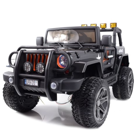 MEGA JEEP 4X4 Z REDUKTOREM NAPĘDU EXCLUSIVE, WOLNY START,MIĘKKIE KOŁA, 2x12V 10 Ah/WXE1688 MEGA JEEP 4X4 Z REDUKTOREM NAPĘDU EXCLUSIVE, WOLNY START,MIĘKKIE KOŁA, 2x12V 10 Ah/WXE1688
