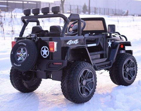 MEGA JEEP 4X4 Z REDUKTOREM NAPĘDU EXCLUSIVE, WOLNY START,MIĘKKIE KOŁA, 2x12V 10 Ah/WXE1688 MEGA JEEP 4X4 Z REDUKTOREM NAPĘDU EXCLUSIVE, WOLNY START,MIĘKKIE KOŁA, 2x12V 10 Ah/WXE1688