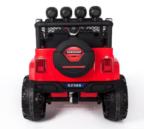 MEGA JEEP SUNSHINE, NAPĘD 4X4, 2X12V, WOLNY START/ MIĘKKIE KOŁA, BLUETOOTH, RADIO EXCLUSIVE/2388 MEGA JEEP SUNSHINE, NAPĘD 4X4, 2X12V, WOLNY START/ MIĘKKIE KOŁA, BLUETOOTH, RADIO EXCLUSIVE/2388