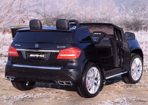 MERCEDES GLS 63, 4 SILNIKI, 2X12 V, MIĘKKIE KOŁA, MIĘKKIE SIEDZENIE, KLIMATYZACJA DLA 2 DZIECI/HL228 MERCEDES GLS 63, 4 SILNIKI, 2X12 V, MIĘKKIE KOŁA, MIĘKKIE SIEDZENIE, KLIMATYZACJA DLA 2 DZIECI/HL228