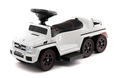 JEŹDZIK NA AKUMULATOR, PCHACZ, ODPYCHACZ MERCEDES G 63 AMG 6X6, MIĘKKIE KOŁA, DASZEK , STEROWANIE RĄCZKĄ /1838 LONG JEŹDZIK NA AKUMULATOR, PCHACZ, ODPYCHACZ MERCEDES G 63 AMG 6X6, MIĘKKIE KOŁA, DASZEK , STEROWANIE RĄCZKĄ /1838 LONG