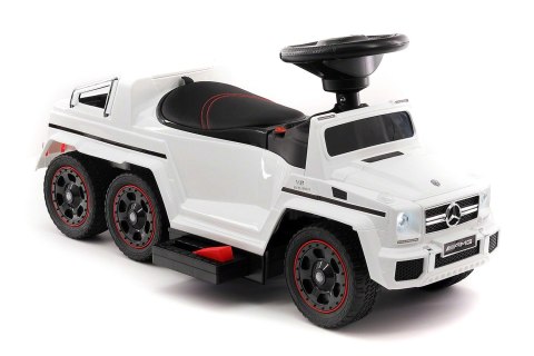 JEŹDZIK NA AKUMULATOR, PCHACZ, ODPYCHACZ MERCEDES G 63 AMG 6X6, MIĘKKIE KOŁA, DASZEK , STEROWANIE RĄCZKĄ /1838 LONG JEŹDZIK NA AKUMULATOR, PCHACZ, ODPYCHACZ MERCEDES G 63 AMG 6X6, MIĘKKIE KOŁA, DASZEK , STEROWANIE RĄCZKĄ /1838 LONG