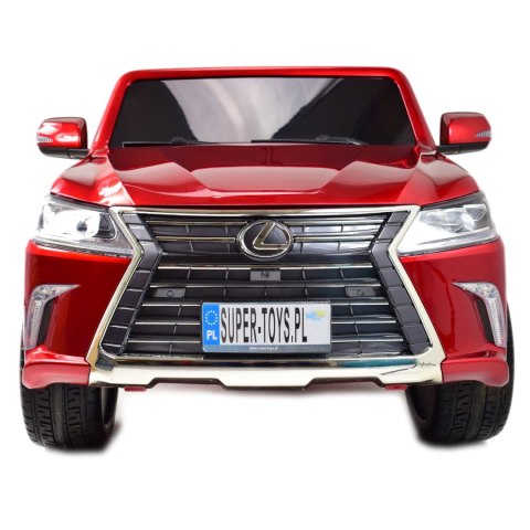 LEXUS LX-570 LAKIER, MP4, MIĘKKIE KOŁA, MIĘKKIE SIEDZENIE, PEŁNA OPCJA 2X12V/LX570 LEXUS LX-570 LAKIER, MP4, MIĘKKIE KOŁA, MIĘKKIE SIEDZENIE, PEŁNA OPCJA 2X12V/LX570