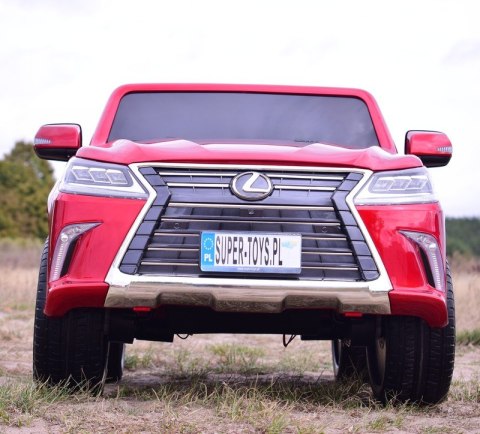 LEXUS LX-570 LAKIER, MP4, MIĘKKIE KOŁA, MIĘKKIE SIEDZENIE, PEŁNA OPCJA 2X12V/LX570 LEXUS LX-570 LAKIER, MP4, MIĘKKIE KOŁA, MIĘKKIE SIEDZENIE, PEŁNA OPCJA 2X12V/LX570