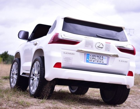 LEXUS LX-570, MIĘKKIE KOŁA, MIĘKKIE SIEDZENIE, PEŁNA OPCJA 2X12V/LX570 LEXUS LX-570, MIĘKKIE KOŁA, MIĘKKIE SIEDZENIE, PEŁNA OPCJA 2X12V/LX570