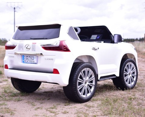 LEXUS LX-570, MIĘKKIE KOŁA, MIĘKKIE SIEDZENIE, PEŁNA OPCJA 2X12V/LX570 LEXUS LX-570, MIĘKKIE KOŁA, MIĘKKIE SIEDZENIE, PEŁNA OPCJA 2X12V/LX570