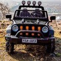 MEGA DZIP 4X4, MIĘKKIE KOŁA EVA, MIĘKKIE SIEDZENIE, PANEL, FULL OPCJA /YSA023