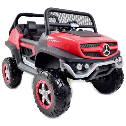 MERCEDES BENZ UNIMOG 4X4,12V14AH, AMORTYZATORY, MIĘKKIE KOŁA, MP4, SUPER OPCJA/UNIMOG MERCEDES BENZ UNIMOG 4X4,12V14AH, AMORTYZATORY, MIĘKKIE KOŁA, MP4, SUPER OPCJA/UNIMOG