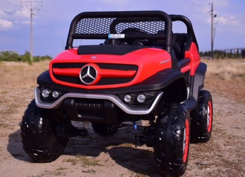MERCEDES BENZ UNIMOG 4X4,12V14AH, AMORTYZATORY, MIĘKKIE KOŁA, MP4, SUPER OPCJA/UNIMOG MERCEDES BENZ UNIMOG 4X4,12V14AH, AMORTYZATORY, MIĘKKIE KOŁA, MP4, SUPER OPCJA/UNIMOG