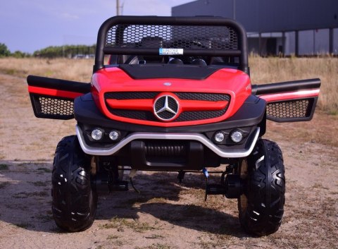 MERCEDES BENZ UNIMOG 4X4,12V14AH, AMORTYZATORY, MIĘKKIE KOŁA, MP4, SUPER OPCJA/UNIMOG MERCEDES BENZ UNIMOG 4X4,12V14AH, AMORTYZATORY, MIĘKKIE KOŁA, MP4, SUPER OPCJA/UNIMOG