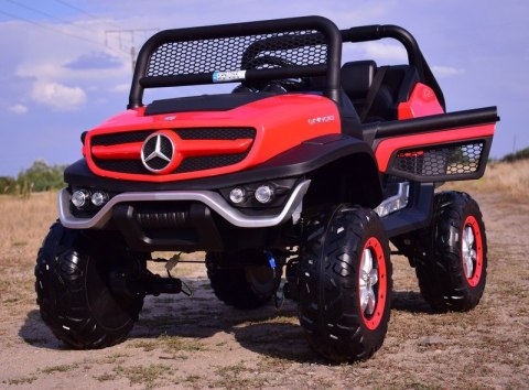 MERCEDES BENZ UNIMOG 4X4,12V14AH, AMORTYZATORY, MIĘKKIE KOŁA, MP4, SUPER OPCJA/UNIMOG MERCEDES BENZ UNIMOG 4X4,12V14AH, AMORTYZATORY, MIĘKKIE KOŁA, MP4, SUPER OPCJA/UNIMOG