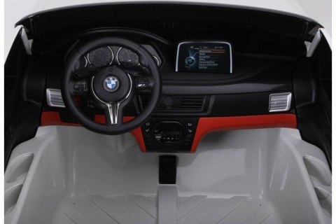 ORYGINALNE BMW X6M 2 OSOBOWE 2x120 WAT - W NAJLEPSZEJ WERSJI, MIĘKKIE SIEDZENIE, PILOT 2.4 GHZ, LAKIER/ 2168 ORYGINALNE BMW X6M 2 OSOBOWE 2x120 WAT - W NAJLEPSZEJ WERSJI, MIĘKKIE SIEDZENIE, PILOT 2.4 GHZ, LAKIER/ 2168