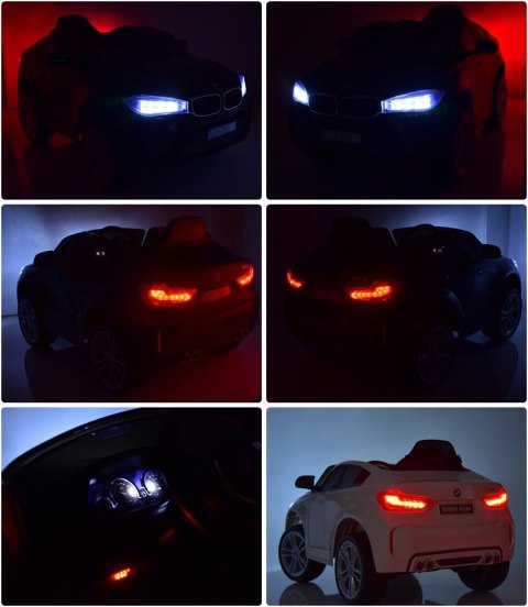 ORYGINALNE BMW X6M W NAJLEPSZEJ WERSJI, MIĘKKIE SIEDZENIE, PILOT 2.4 GHZ, LAKIER/ 2199 ORYGINALNE BMW X6M W NAJLEPSZEJ WERSJI, MIĘKKIE SIEDZENIE, PILOT 2.4 GHZ, LAKIER/ 2199