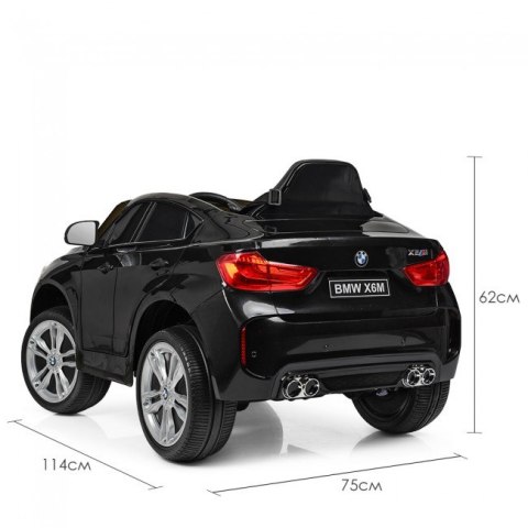 ORYGINALNE BMW X6M W NAJLEPSZEJ WERSJI, MIĘKKIE SIEDZENIE, PILOT 2.4 GHZ, LAKIER/ 2199 ORYGINALNE BMW X6M W NAJLEPSZEJ WERSJI, MIĘKKIE SIEDZENIE, PILOT 2.4 GHZ, LAKIER/ 2199